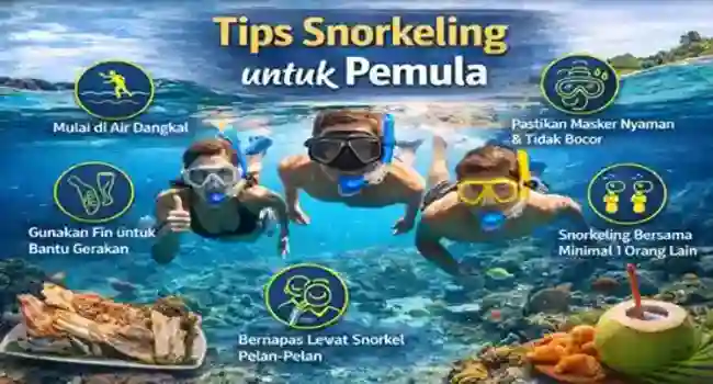 Tips Belajar Snorkeling Pemula