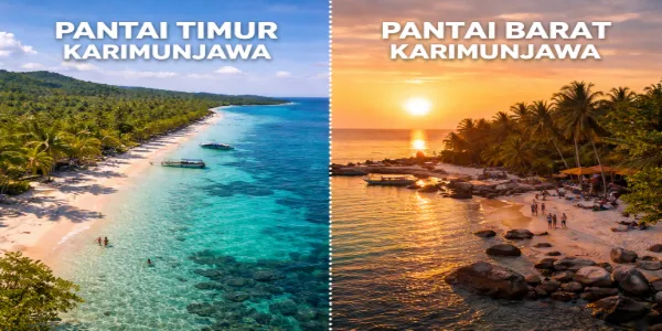Perbedaan Pantai Timur dan Barat Karimunjawa untuk Wisatawan