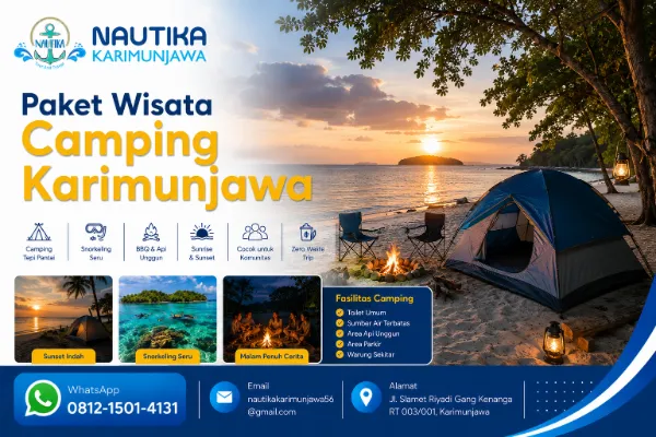 Camping Karimunjawa Pengalaman Tidur di Pinggir Pantai dengan Langit Penuh Bintang