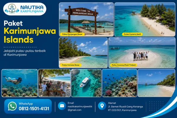 Paket Karimunjawa Islands Jelajahi Pulau-Pulau Eksotis & Spot Snorkeling Terbaik