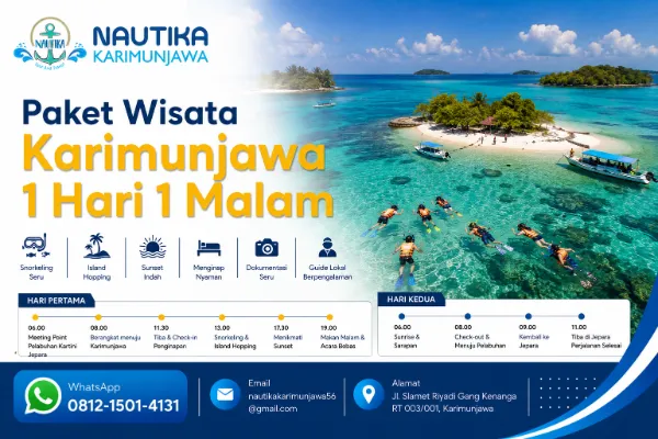 Paket Wisata Karimunjawa 1 Hari 1 Malam
