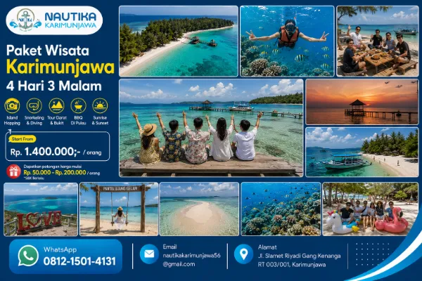 Paket Wisata Karimunjawa 4 Hari 3 Malam