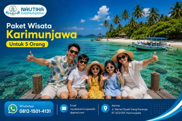 Paket Wisata Karimunjawa untuk 5 Orang Private Trip Keluarga
