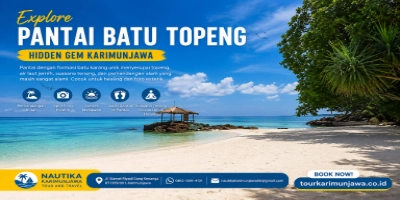 Pantai Batu Topeng Karimunjawa Hidden Gem Eksotis dan menarik
