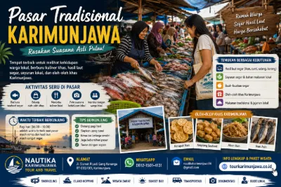 Pasar Tradisional Karimunjawa Tempat Berburu Kuliner enak