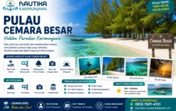 Pulau Cemara Besar Surga Tropis dengan Laut Super Jernih