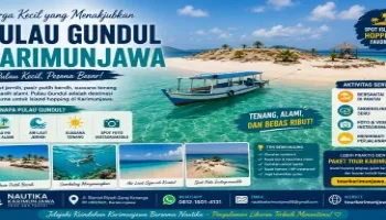 Pulau Gundul Karimunjawa Pulau Kecil Eksotis Super Jernih
