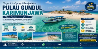 Pulau Gundul Karimunjawa Pulau Kecil Eksotis Super Jernih