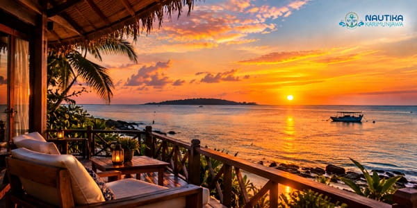Villa Sunset Karimunjawa Penginapan dengan Pesona Senja